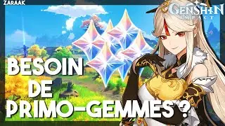 10 + MOYENS D'OBTENIR DES PRIMO-GEMMES EN F2P - GENSHIN IMPACT