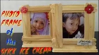Cara Mudah Membuat Bingkai Foto Dari Stik Es Krim