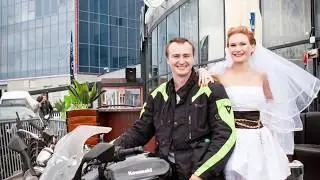 Chic Biker Wedding Slideshow by Gold Coast wedding photography - Red Tulip Photography