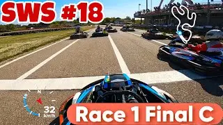 Картинг | НРСК (SWS) Этап #18 | Гонка 1 Финал С | Маяк | Sodi | Counterclockwise 1200m. | 07.09.2024