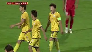 Молдова U19 - Казахстан U19 (обзор матча)