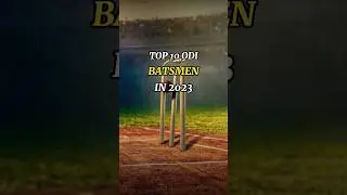 Top 10 best odi Batsmen #ytshort #cricket #worldcupcricket #2023