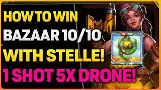 How To Play 1 SHOT Stelle 5x MULTI DRONE Build In The BAZAAR | Step By Step Guide