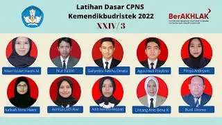 IMPLEMENTASI NILAI-NILAI DASAR ASN OLEH CPNS KEMENDIKBUDRISTEK 2022 #CPNSBERAKHLAKKEMENDIKBUDRISTEK
