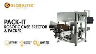 GlobalTek® Pack-It Robotic Case-Erector & Packer
