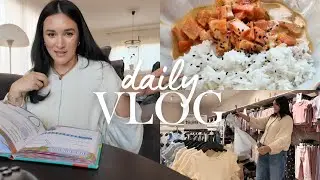 Friendship book entry, shopping haul and curry for lunch ✍🏼🛍️🍴