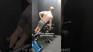 Cet exercice peut SAUVER ton DOS #fitness #bodybuilding #musculation #powerlifting