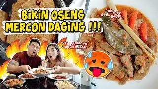 MASAK OSENG MERCON DAGING SAPI SUPER PEDAS !!! ENAAAKK BANGEETTT ♥️