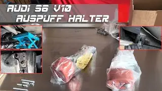 Auspuff Halter am Heck des Audi tauschen #s6 #v10 #diy #audi #a6c6 #a6