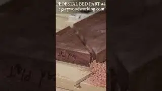 Watch how the Maverick CNC turns a Sketchup Drawing into a beautiful pedestal bed