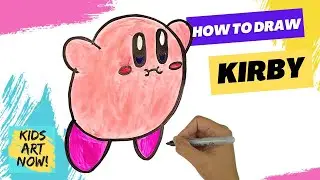 How to Draw Kirby - Easy and Fun Tutorial