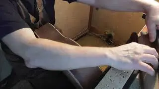 Выравнивание обечаек шкуркой на палке(видео №499).
