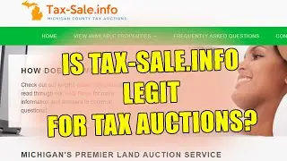 Is Tax-Sale.Info Legit For Tax Property Auctions In Michingan? Is It Safe To Use?