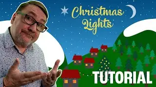 How to create twinkling Christmas Lights using only Apple Keynote | Tutorial