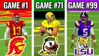 I Survived 100 Games of NCAA Football 23