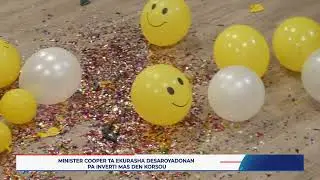Minister Cooper ta sostene e proyekto aki i  ta enkurasha otronan