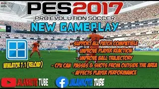 PES 2017 NEW GAMEPLAY WINLATOR 7.1 (RELOAD)