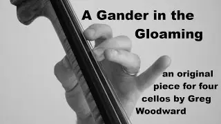 A Gander in the Gloaming - an original piece for four cellos