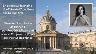 Séance d'installation de Blanca LI