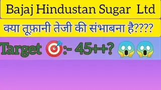 Bajaj hindustan sugar Ltd share analysis for beginners.