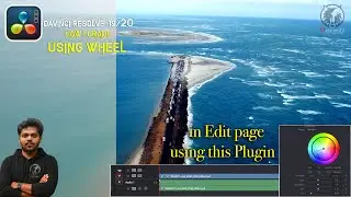 colour grade your video  using davinci resolve edit page . color grading plugin for davinci resolve