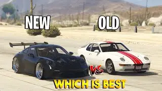 GTA5 Old Porsche Vs New | Comparison