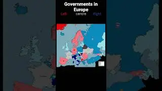 Political spectrum of Europe #shorts