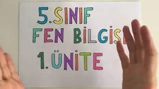 5. Sınıf Fen Bilgisi 1. Ünite Tekrarı (Yazılı Hazırlık) /Güneş, Dünya ve Ay