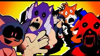 late halloween costume ( sonic.exe animation )
