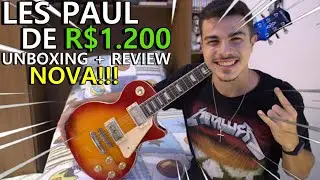 COMPREI UMA LES PAUL NOVA!!! VALE A PENA? Strinberg Lps230