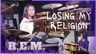 R.E.M - Losing My Religion [ cover ] Drum & Bongo By Kalonica Nicx