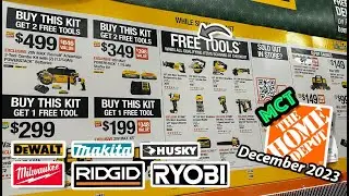 2023 (FREE) Tools at HOME DEPOT!!
