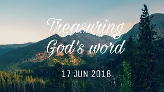 Treasuring God's Word