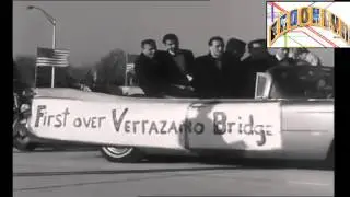 Verrazano Bridge opening 1964 brooklyn , Staten Island