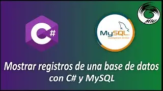 How to display records from a MySQL database using C# [With DataGridView] [Visual Studio]