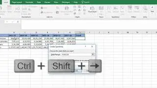 Inserting Column Sparkline