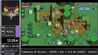 Speedrun Ragnarok 2020: Cadence of Hyrule - 100% ( Ver 1.4.0 No SotM) by MadelynHimegami