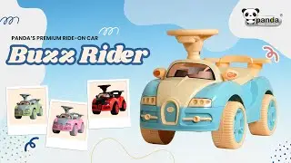 Panda Baby Products Kids car with Music and Lights How To Assemble Buzz Rider Plain assembly Video