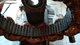 ВЕТРОГЕНЕРАТОР НА БАЗЕ АСИНХРОННИКА.