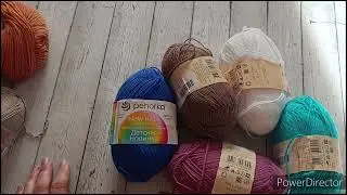 🧶 11 начатых изделий. Новая пряжа.Фото.