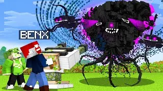 GOLEM WAFFE gegen OP WITHER STORM! Wer gewinnt? - Minecraft