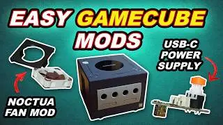 Nintendo GameCube USB-C Power Mod & Quiet Fan Upgrade - are they worth it?!?