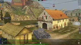 Мой реплей с комментарием боя в игре World of tanks Blitz