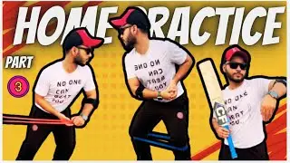 Cricket Batting Practice: Home Edition