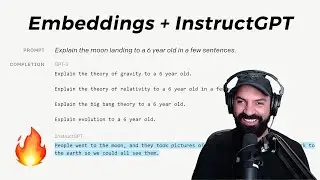 #27 - OpenAI’s New Embeddings API Endpoint, InstructGPT Announcement (Fine Tuning Research)
