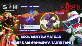 BOCIL MENYELAMATKAN SHERIFF DARI GANASNYA TANTE TANTE - SUPER SUS INDONESIA