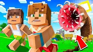 Minecraft'ta DEDESİNİ ARAYAN ARKADAŞIM 