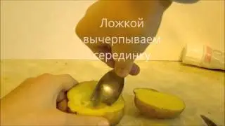 Батарейка из картошки