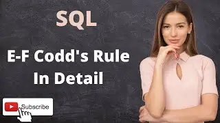E-F Code's Rule in details | SQL Tutorial | RDBMS | java4u