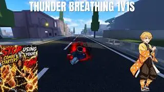 [AUT] THUNDER BREATHING RAW COMBO STARTER IS INSANE